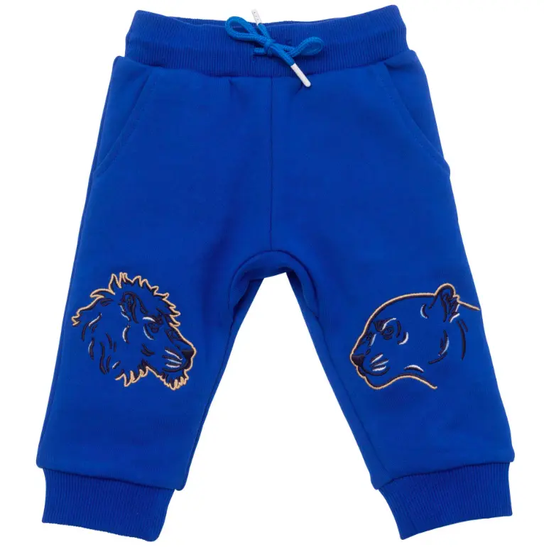 Pantaloni sportivi con ricamo