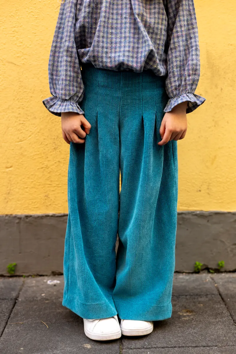 Pantapalazzo in velluto