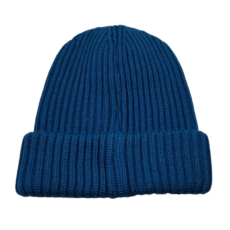 Paolo Pecora Cappello tinta unita Blu per Bambino