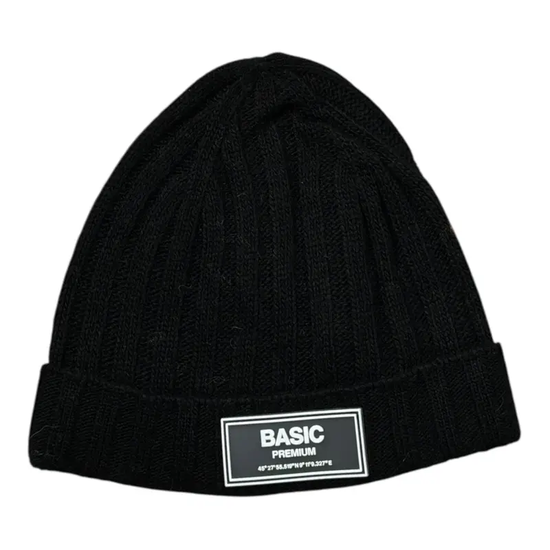 Paolo Pecora Cappello tinta unita con Logo Nero per Bambino