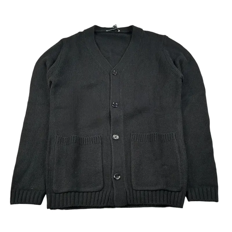 Paolo Pecora Cardigan tinta unita Nero per Neonato