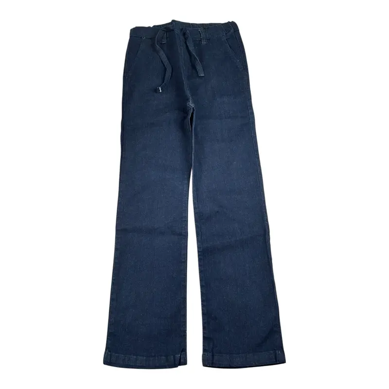 Paolo Pecora Jeans tinta unita con Tasche Americane Blu per Bambino