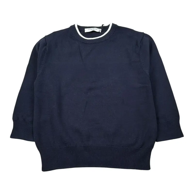 Paolo Pecora Maglia Girocollo tinta unita Blu per Neonato