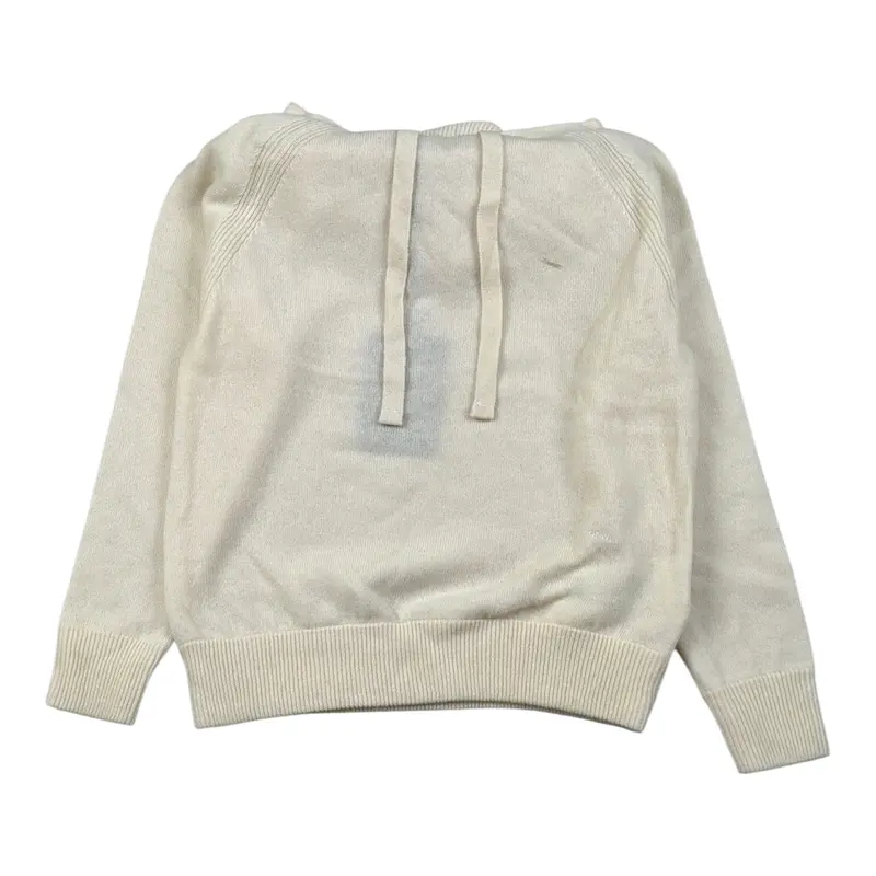 Paolo Pecora Maglia tinta unita con Cappuccio Panna per Bambino