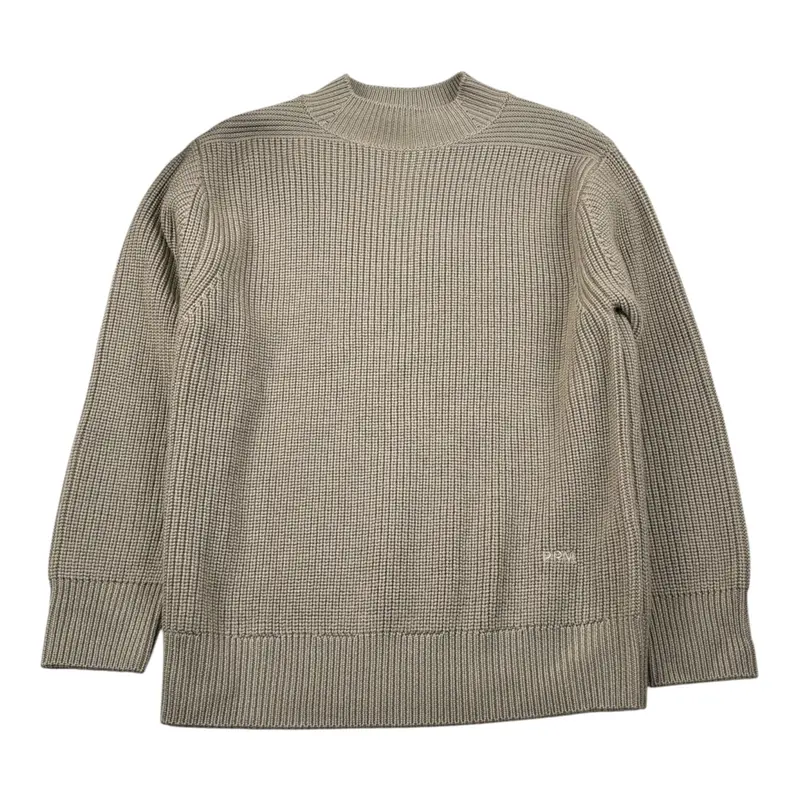 Paolo Pecora Maglia tinta unita Mezzo Collo Beige per Bambino