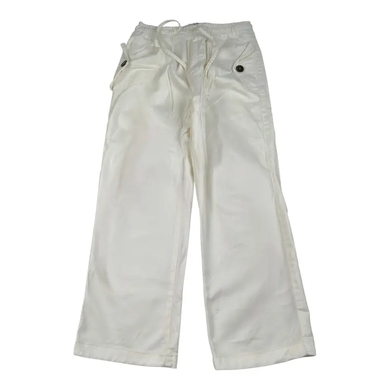 Paolo Pecora Pantalone tinta unita con Elastico In Vita Panna per Bambino