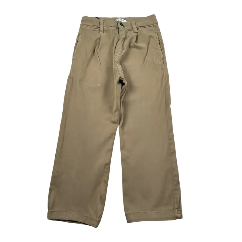 Paolo Pecora Pantalone tinta unita con Girovita Regolabile Beige per Bambino