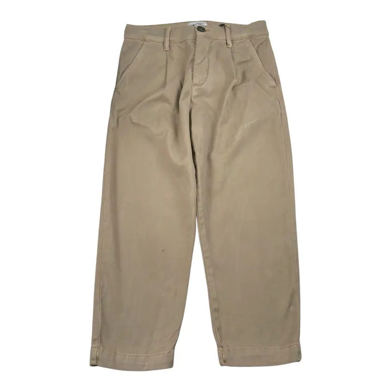 Paolo Pecora Pantalone tinta unita con Girovita Regolabile Beige per Bambino