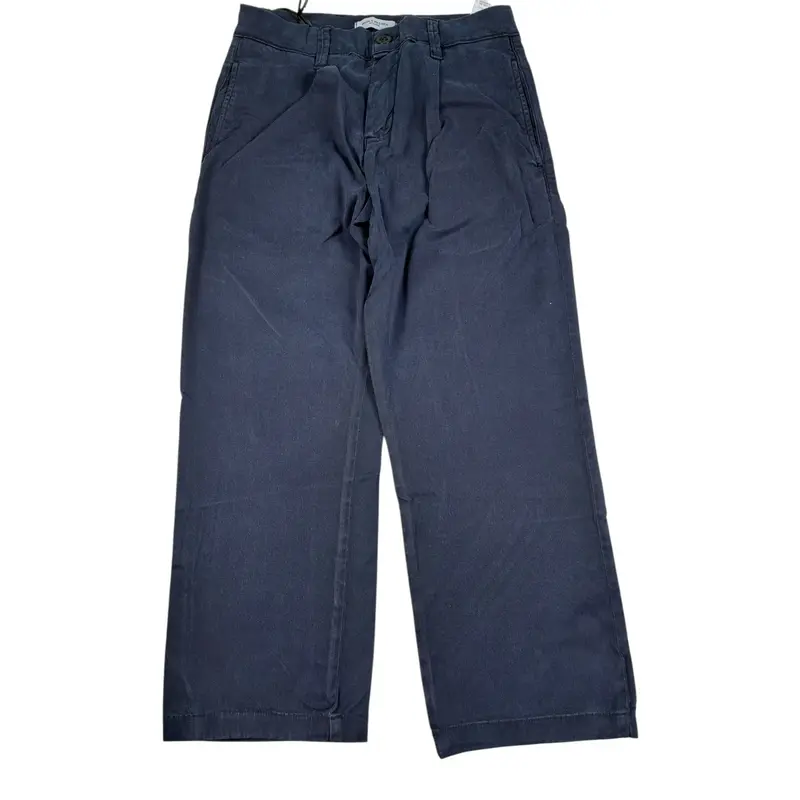 Paolo Pecora Pantalone tinta unita con Girovita Regolabile Blu per Bambino