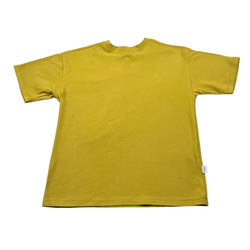 Paolo Pecora T-Shirt Girocollo tinta unita Verde per Bambino