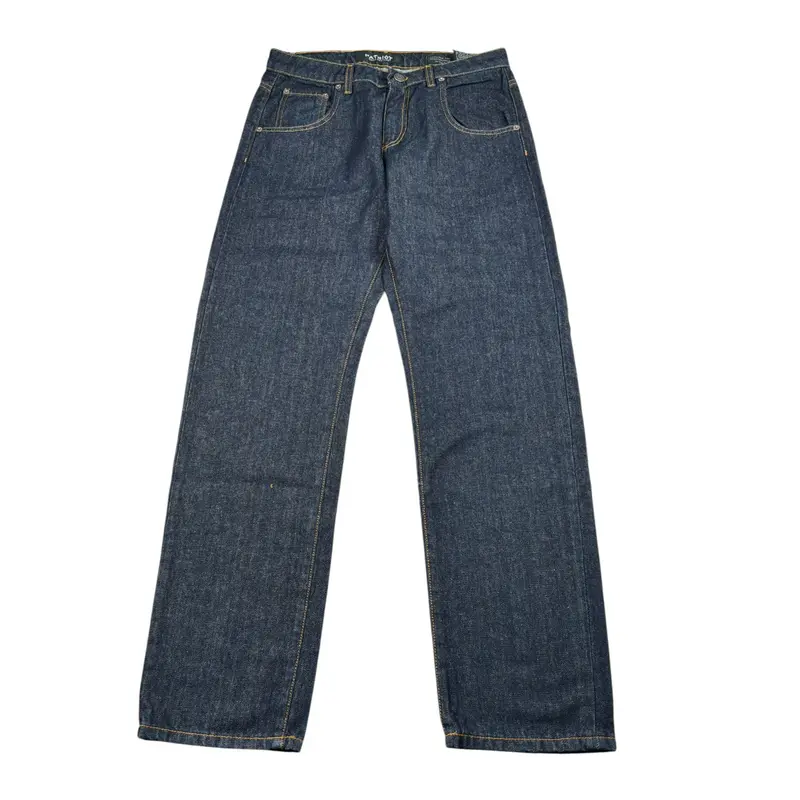 Patriot Jeans tinta unita con Girovita Regolabile Blu per Bambino