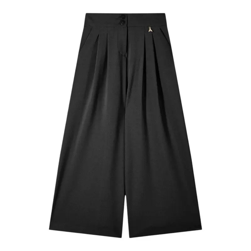 Patrizia Pepe Pantalone Tinta Jnita Modello Palazzo Grigio per Bambina