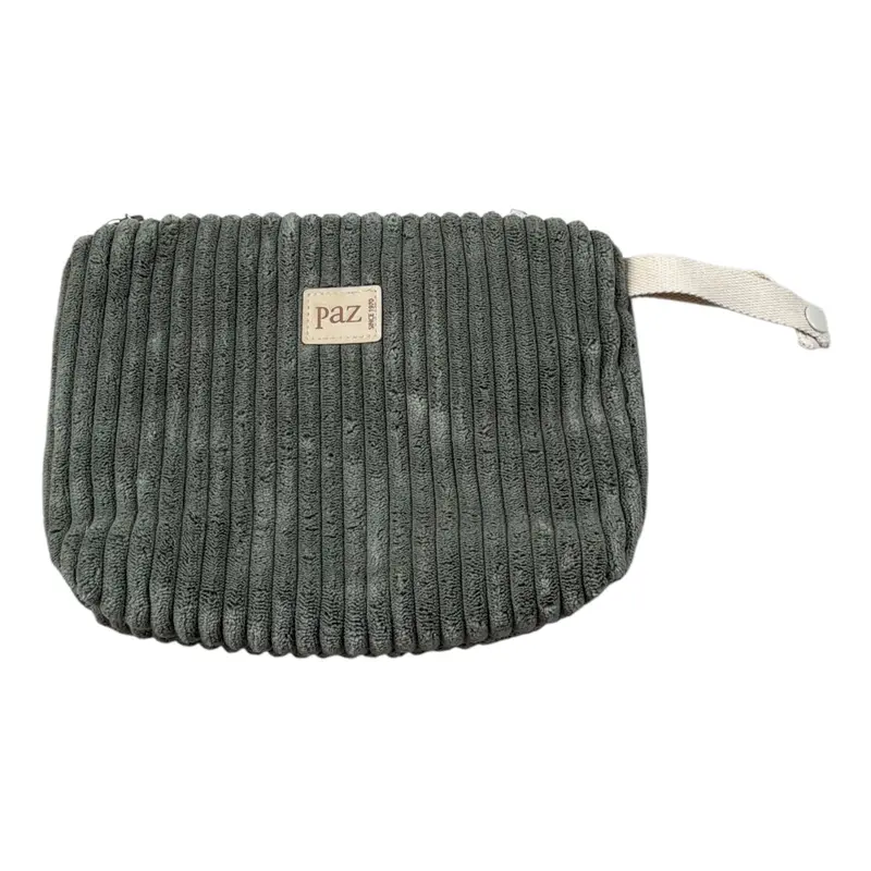 Paz Rodriguez Pochette tinta unita In Camoscio Verde per Bambina
