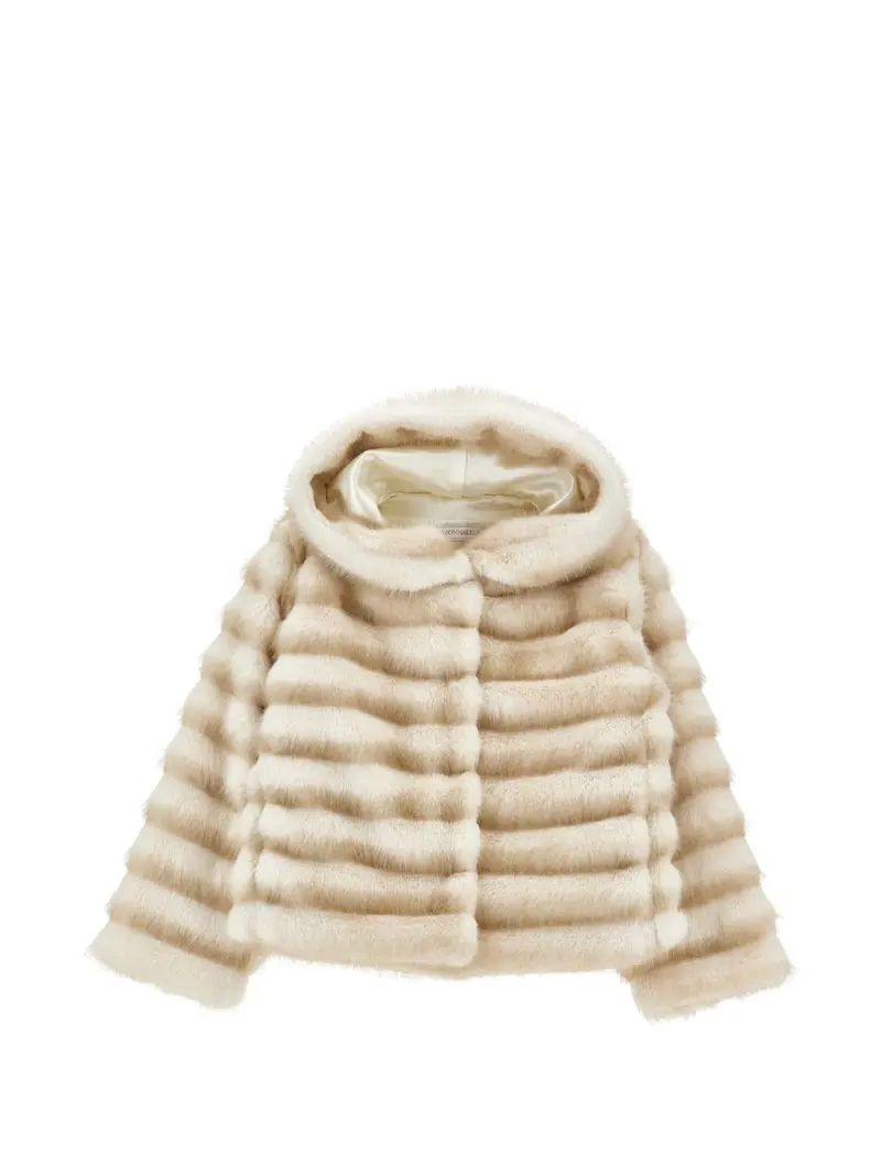 Pelliccia per bambina Monnalisa peluche