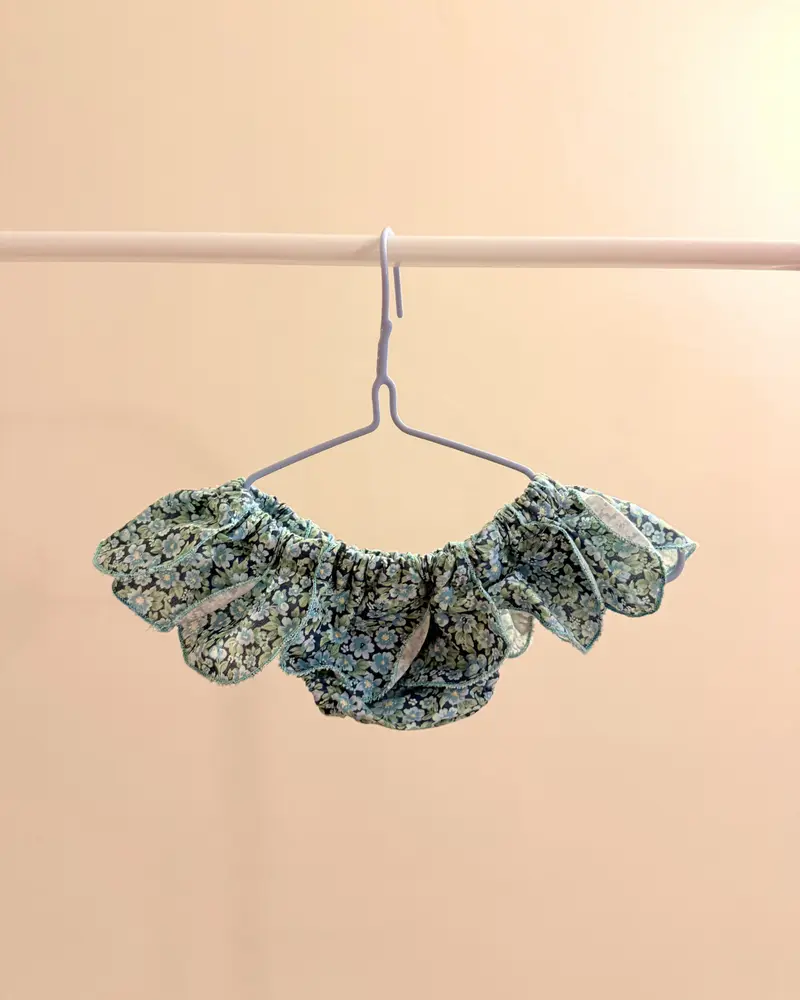Petaloso fiori verde
