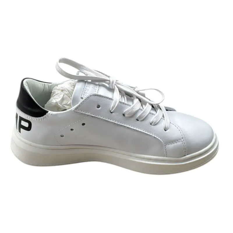 Philipe Model Sneakers tinta unita con Lacci Bianco per Bambino