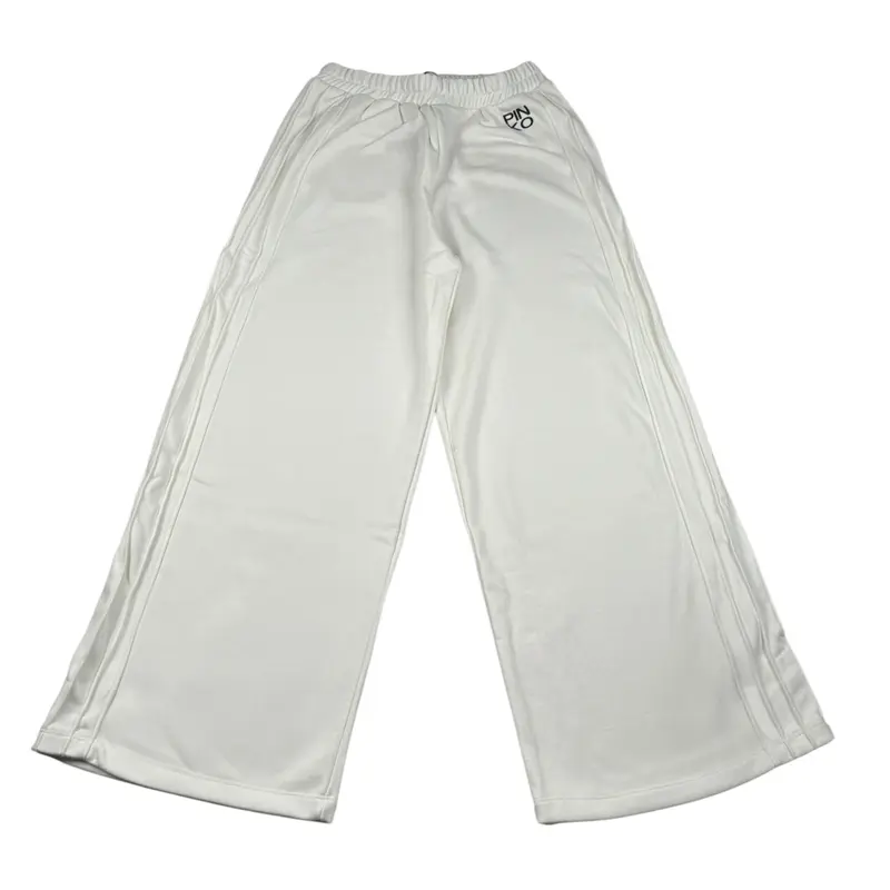 Pink Baby Pantalone Tuta tinta unita Bianco per Bambina
