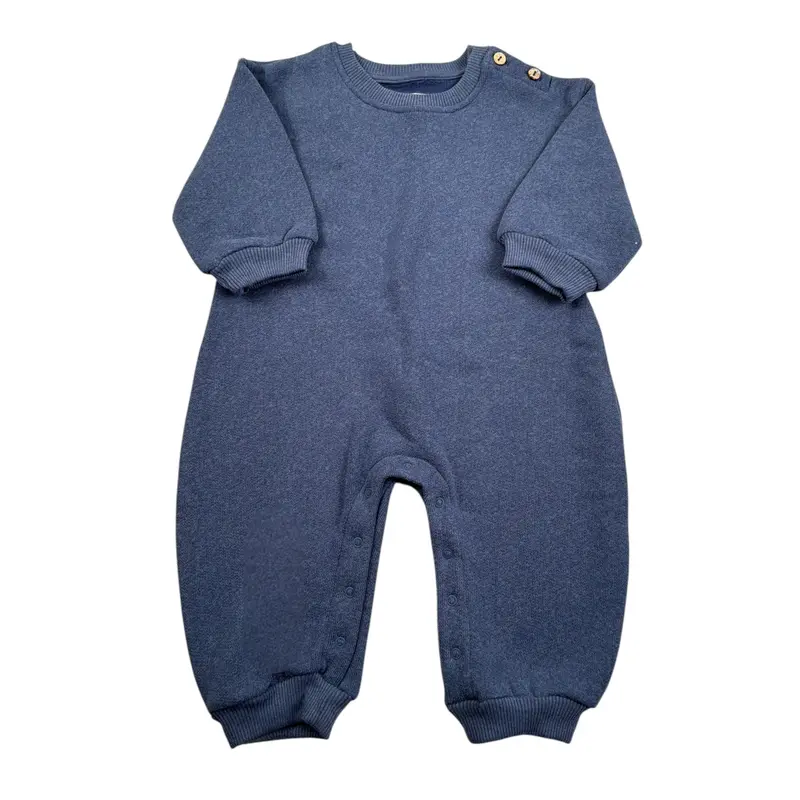 Play Up Tutina tinta unita Blu per Neonato