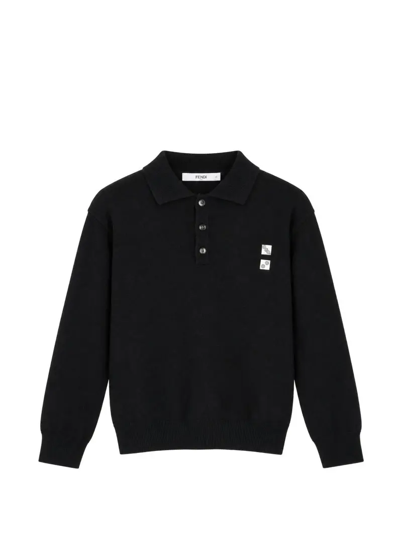 Polo per bambino Fendi Kids in maglia