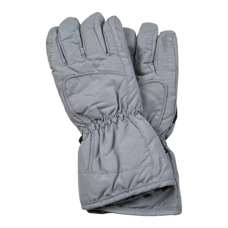 Primaloft Guanti Neve tinta unita Grigio per Bambino