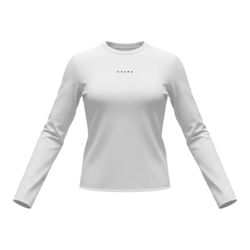 Pype Shirt tinta unita con Stampa Bianco per Bambina