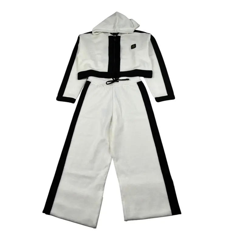 Refrigiwear Completo 2 Pezzi Maglia-Pantalone Panna per Bambina