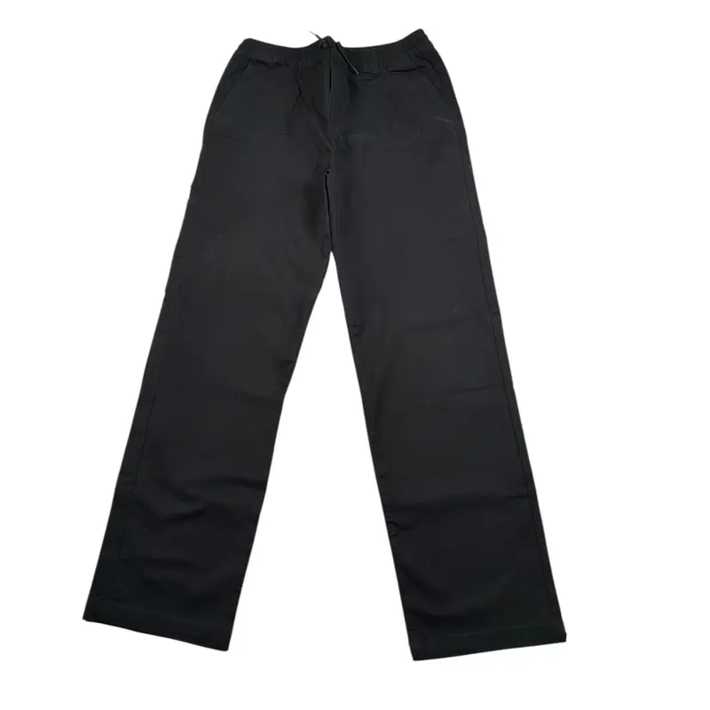 Refrigiwear Pantalone Tinta Nita con Elastico In Vita Nero per Bambino