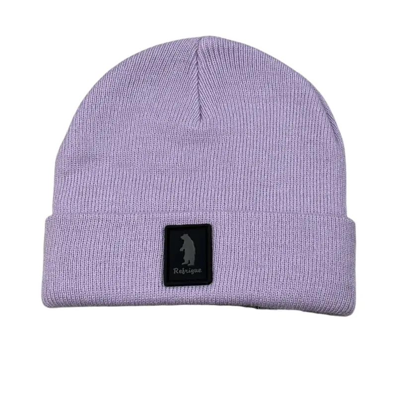 Refrigue Cappello tinta unita Lilla per Bambina
