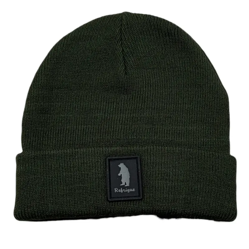 Refrigue Cappello tinta unita Verde per Bambino