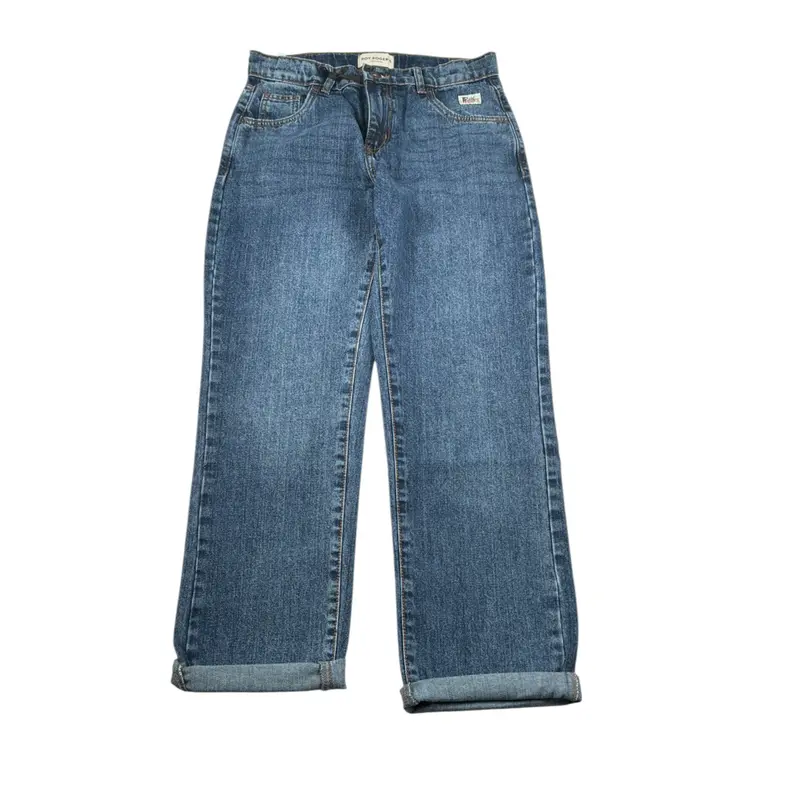 Roy Roger'S Jeans tinta unita con Girovita Regolabile Blu per Bambino
