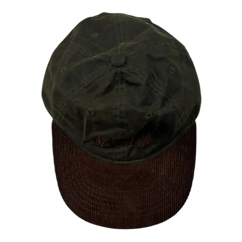 Saint Barth Cappello Modello Berretto tinta unita con Stampa Verde per Bambino