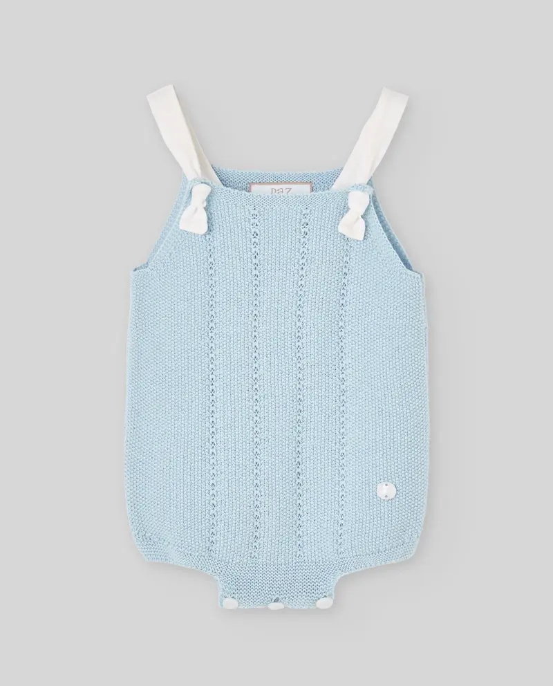 SALOPETTE AZZURRA NEONATO PAZ RODRIGUEZ