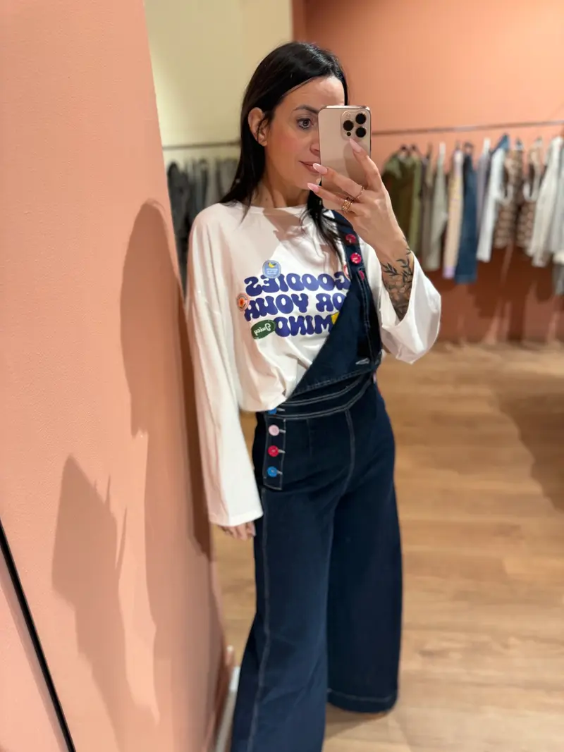 Salopette denim