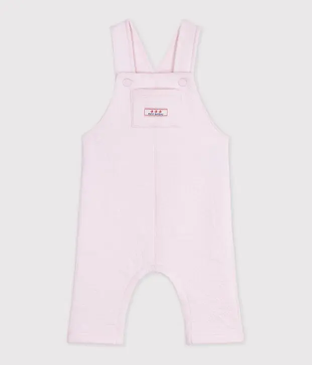Salopette in cotone spesso con motivo a stelle Petit Bateau