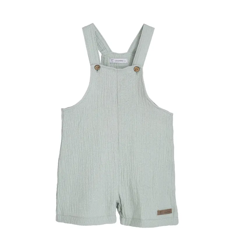 salopette neonato corta