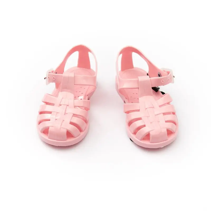 Sandali neonato rosa