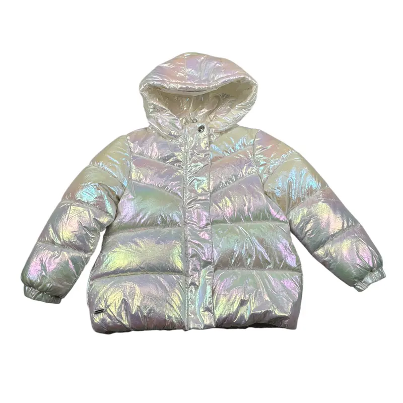 Sarabanda Giubbino con Cappuccio Colore Aurora Boreale Multicolor per Neonata