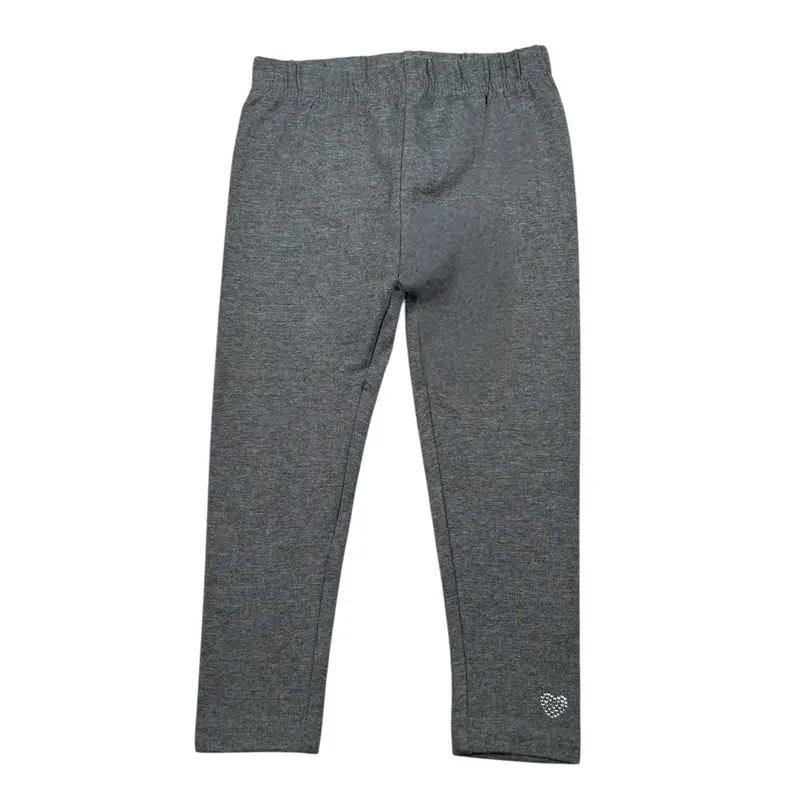Sarabanda Leggins tinta unita con Elastico In Vita Grigio per Bambina