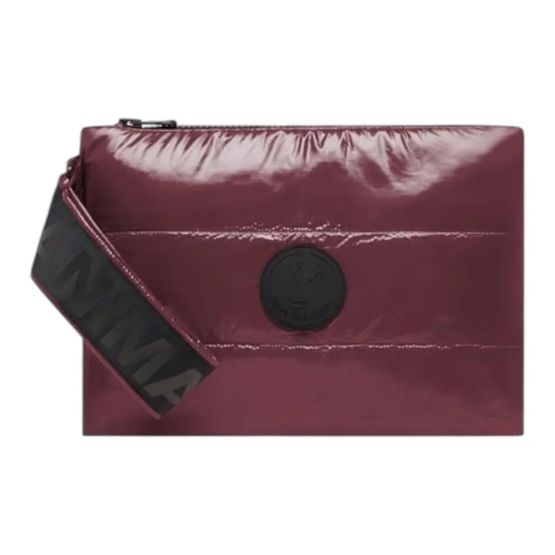 Save The Duck Pochette tinta unita con Logo Bordeaux per Bambina