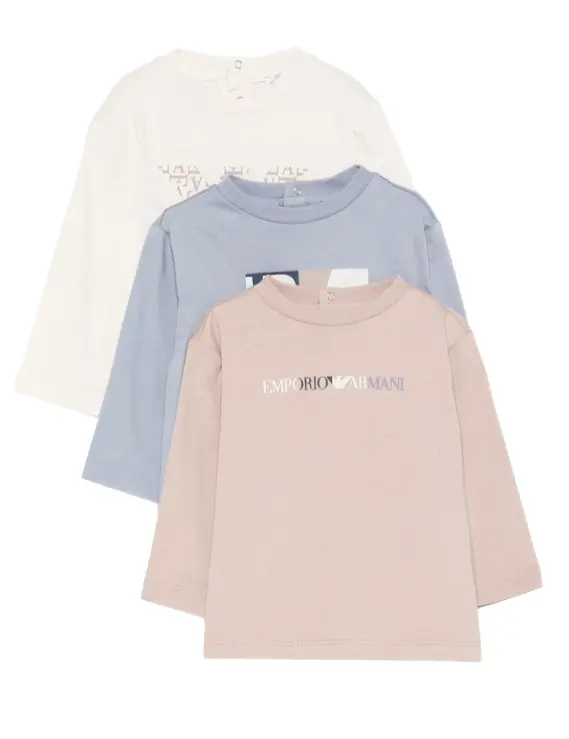 Set di tre T-shirt per neonato