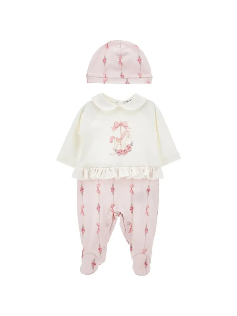 Set per neonata Monnalisa tutina
