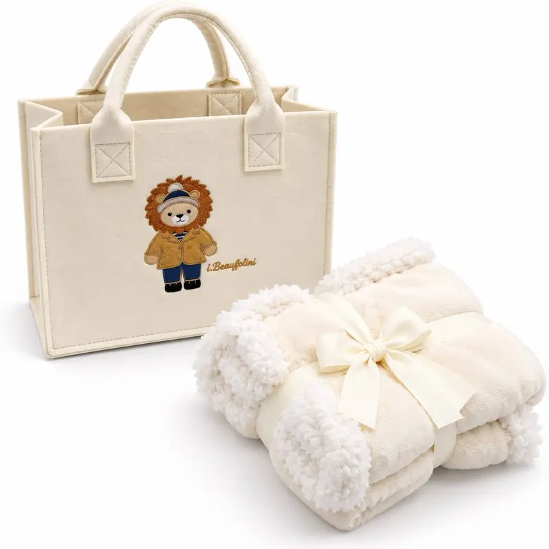 Set regalo Borsa con copertina Carrozzina in Coral - Batuffolini