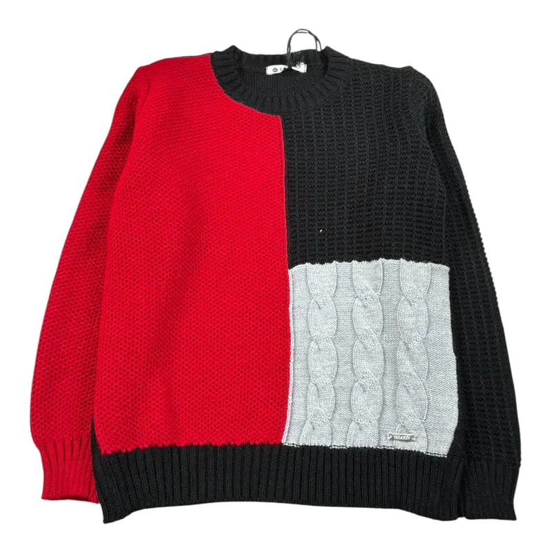 Shako' Maglia Girocollo Tricolore Multicolor per Bambino