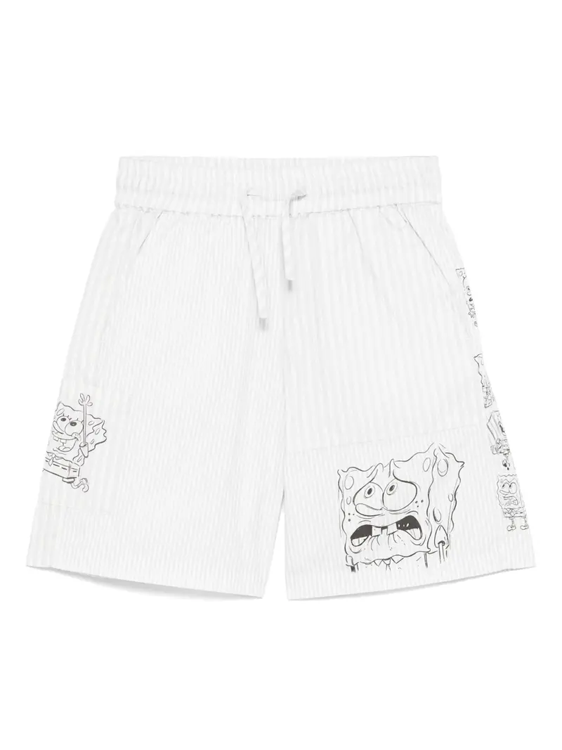 SHORTS A RIGHE CON LOGO SPONGEBOB STELLA MCCARTNEY