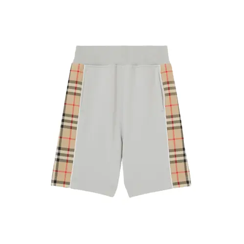 Shorts con inserti Vintage Check