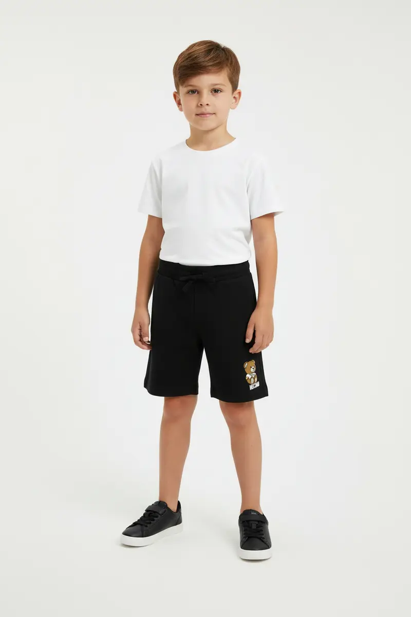SHORTS CON STAMPA ORSETTO