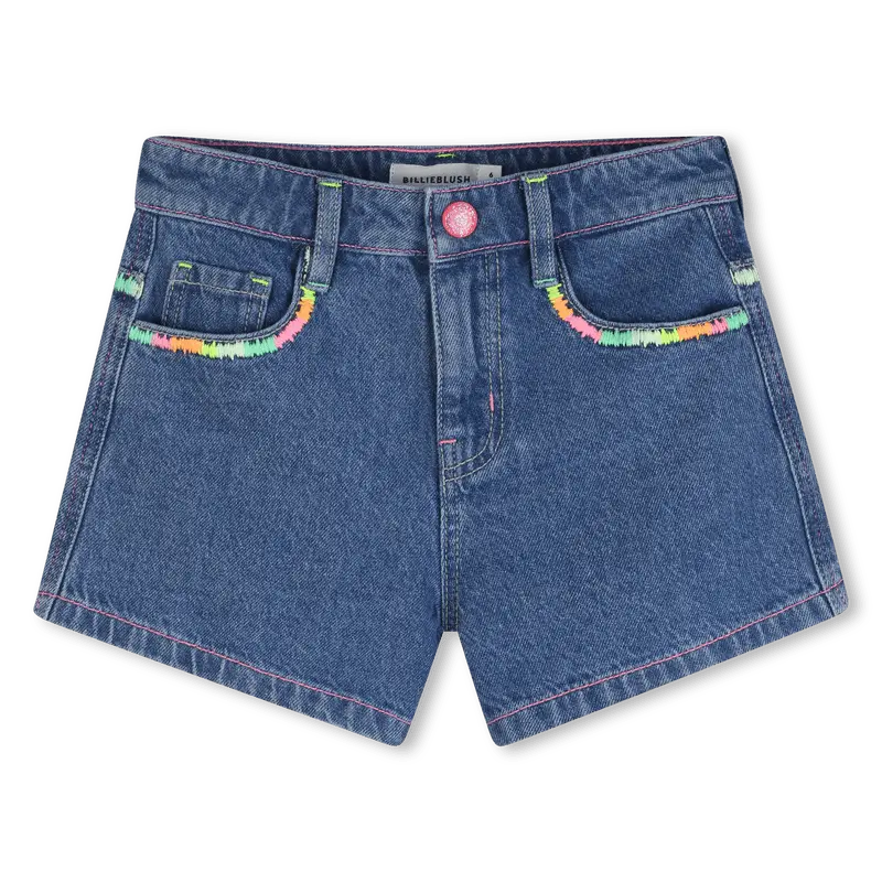 SHORTS IN DENIM BILLIEBLUSH