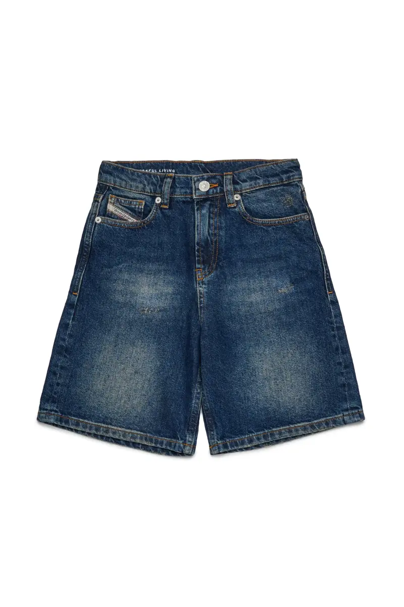 SHORTS IN DENIM BLU SCURO DIESEL
