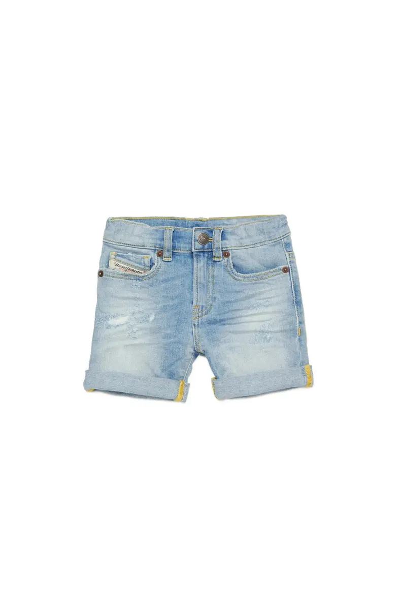 SHORTS IN DENIM CHIARO DIESEL