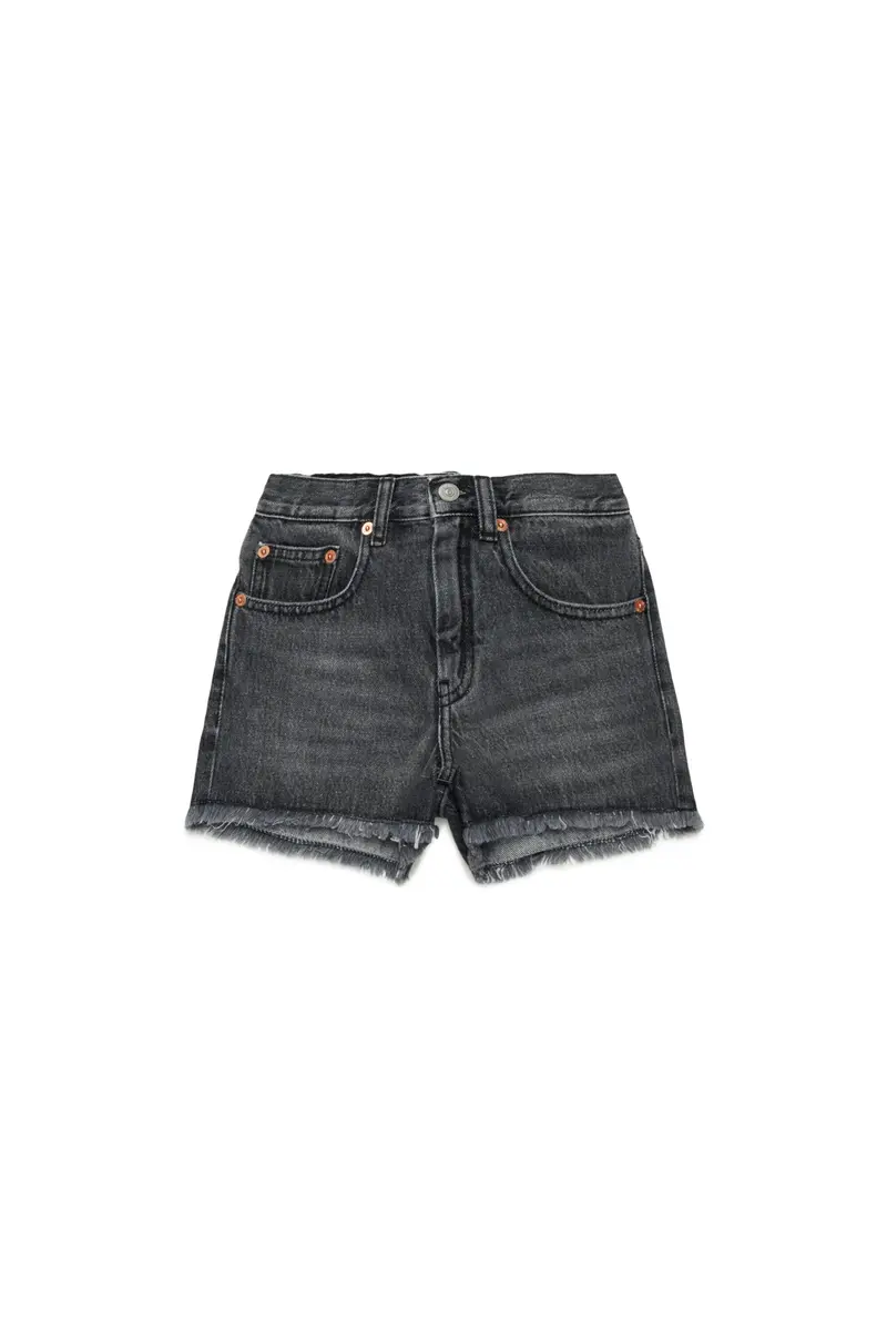 SHORTS  IN DENIM NERO MAISON MARGIELA
